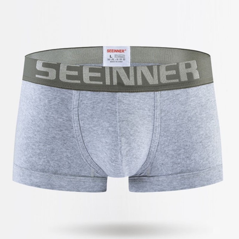 Boxer Brief Pack Cotton - Seeinner calzoncillos Boxer para hombre de