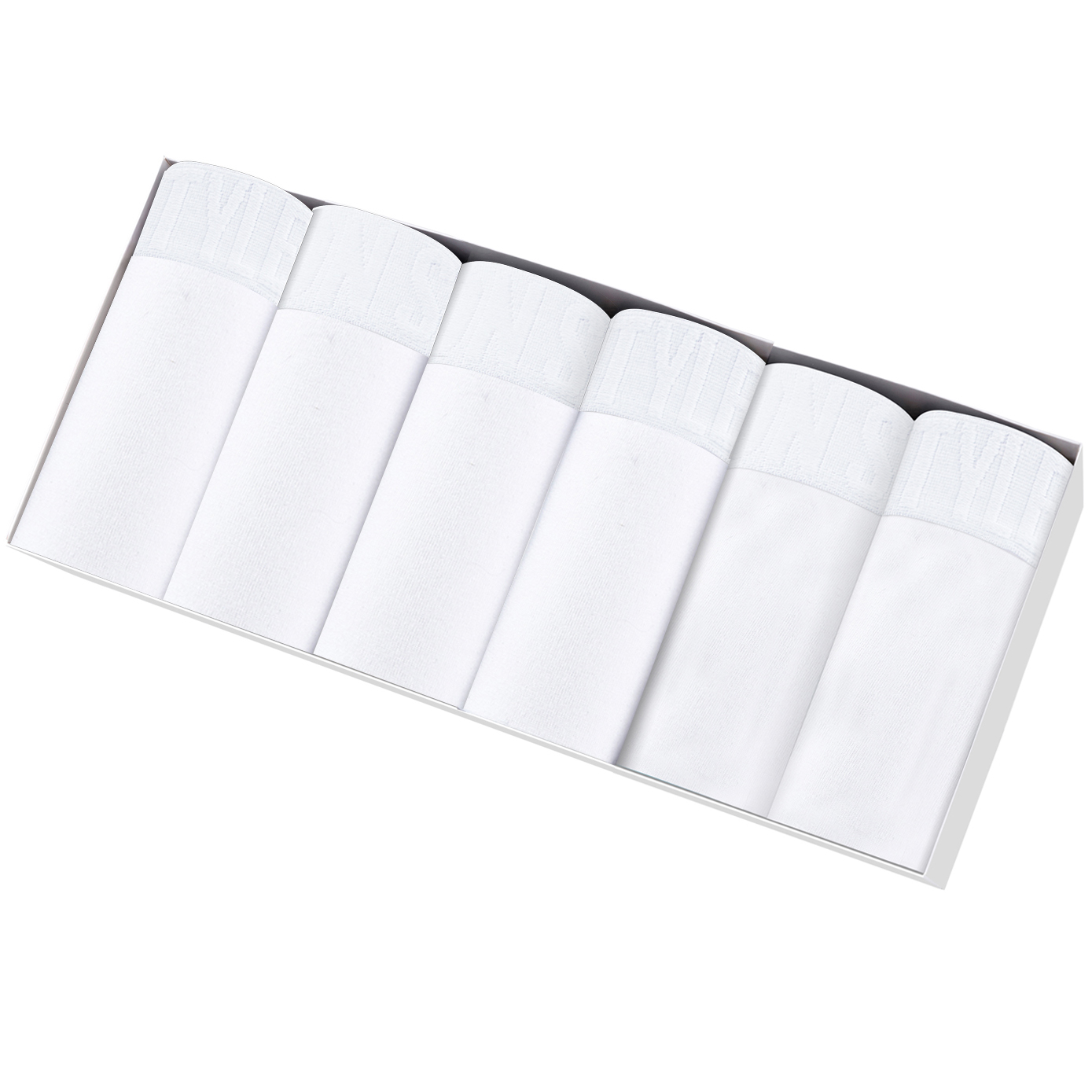 Boxer Shorts Modal - 6 uds Boxers blancos calzoncillos sexis