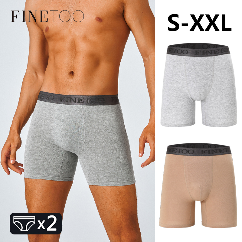 Boxers largos de algodón para  - Boxer Brief Pack Cotton reseña y precio