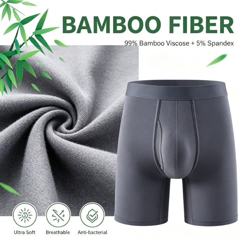 Calzoncillos Boxer de Fibra de - Bamboo Fiber Trunk reseña y precio
