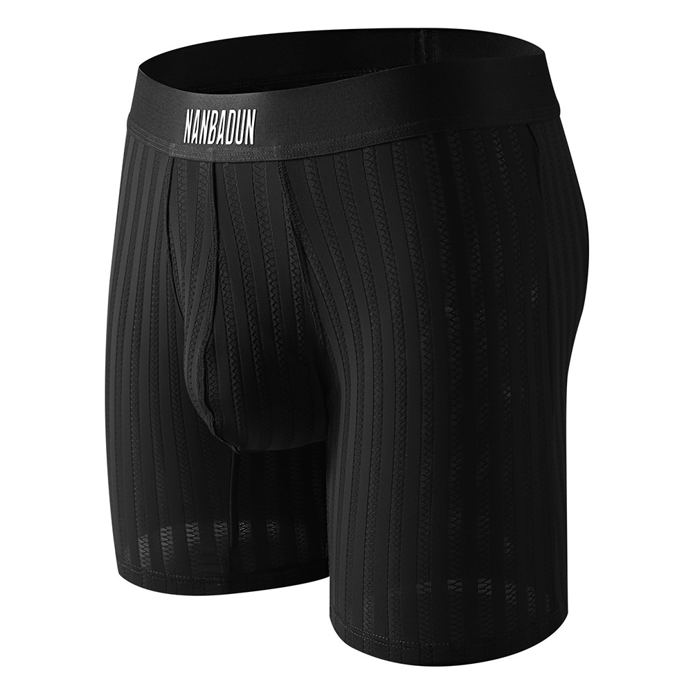 Calzoncillos de seda helada pa - Long Leg Trunk Men reseña y precio
